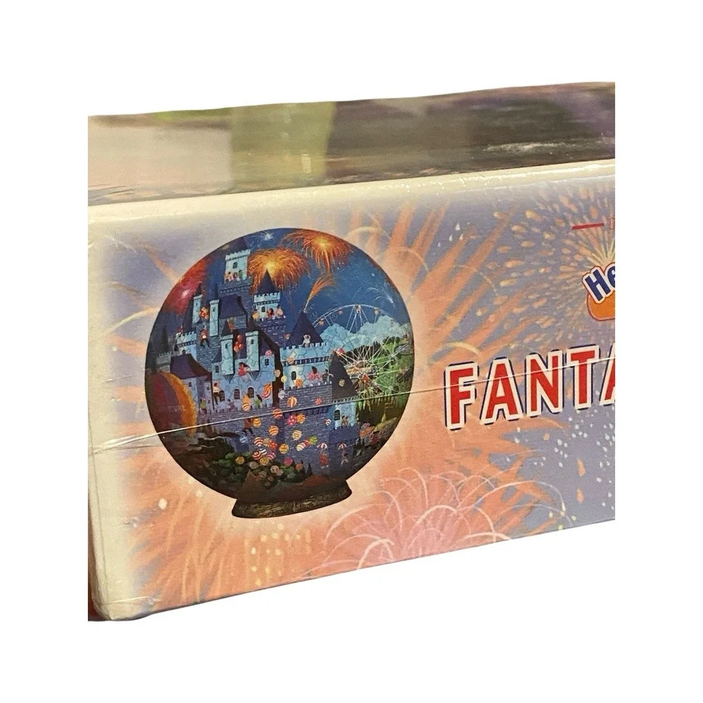 Vintage Yanoman 3D Spherical Puzzle Fantasy Land 960 Pieces Sealed Japan